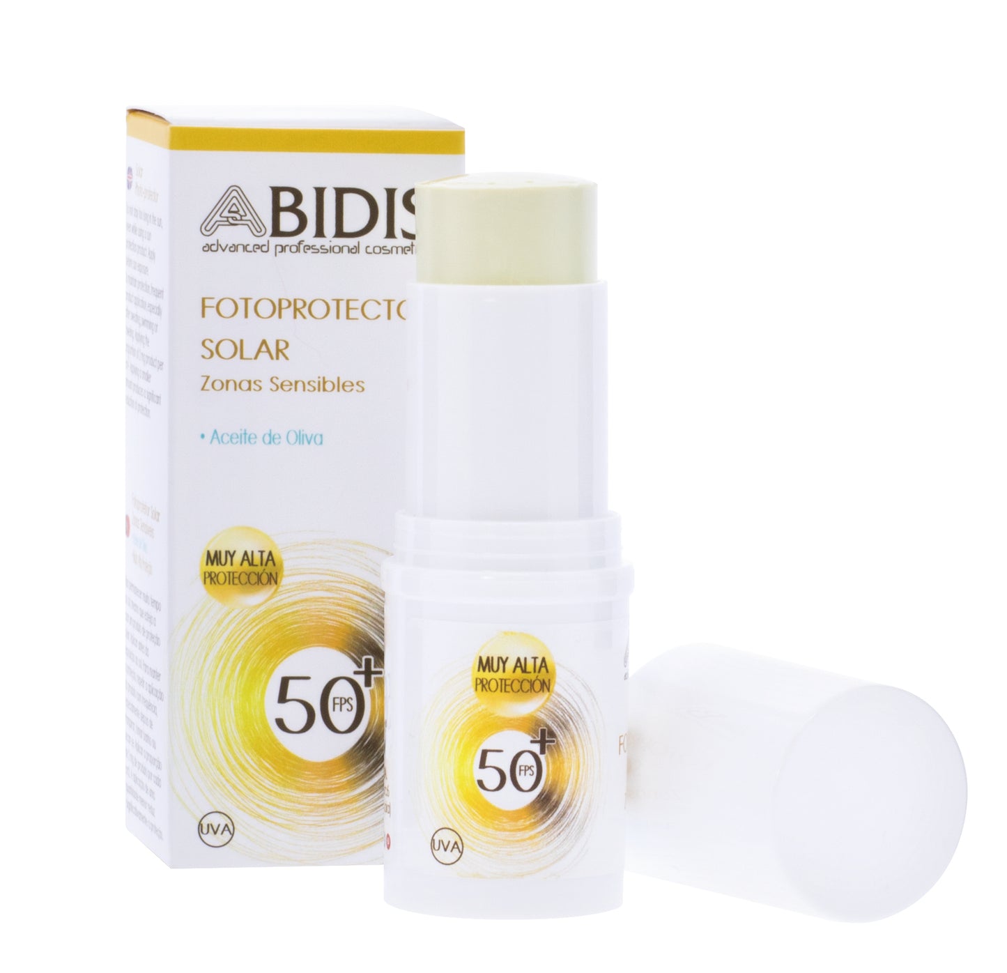 Stick Fotoprotector SPF50+ Zonas sensibles