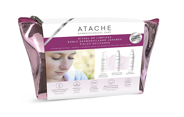 Ritual de limpieza y desmaquillado japonés Pieles Delicadas
